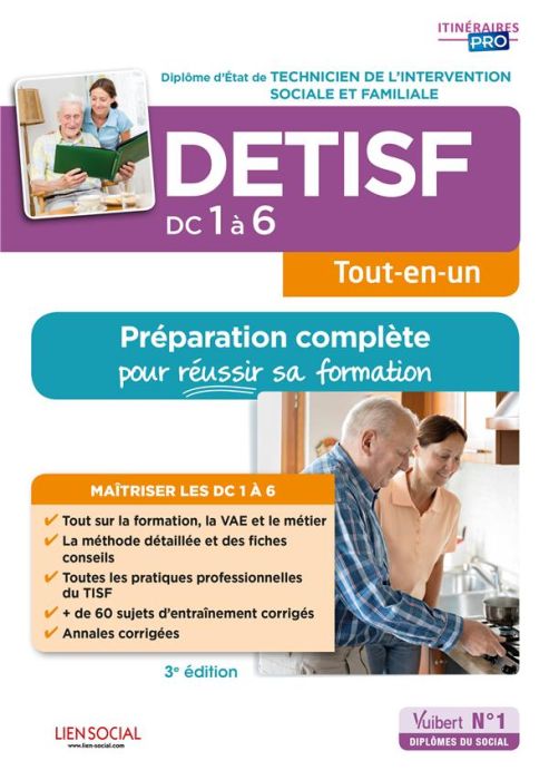 Emprunter DETISF - Domaines de compétences 1 à 6 - Préparation complète pour réussir sa formation. Diplôme d'E livre