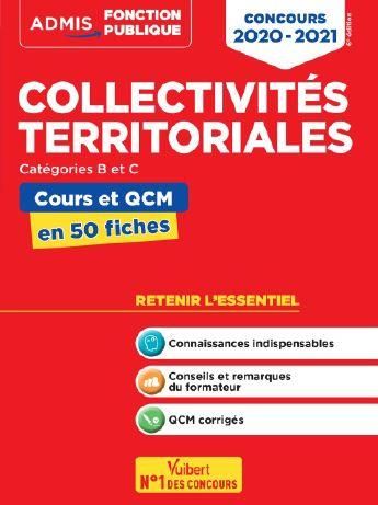 Emprunter Collectivités territoriales catégories B et C. Cours et QCM en 51 fiches, Edition 2020-2021 livre