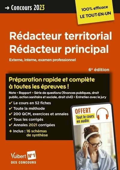 Emprunter Concours rédacteur territorial, rédacteur principal catégorie B. Externe, interne et examen professi livre