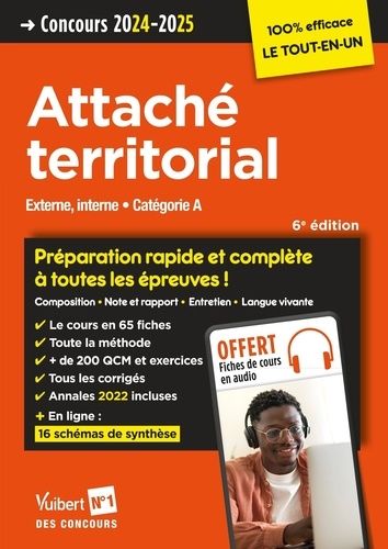 Emprunter Concours Attaché territorial. Catégorie A - Préparation rapide et complète à toutes les épreuves ! E livre