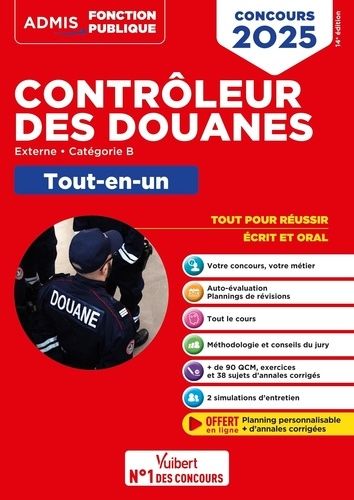 Emprunter Contrôleur des douanes externe, catégorie B. Tout-en-un, Edition 2025 livre