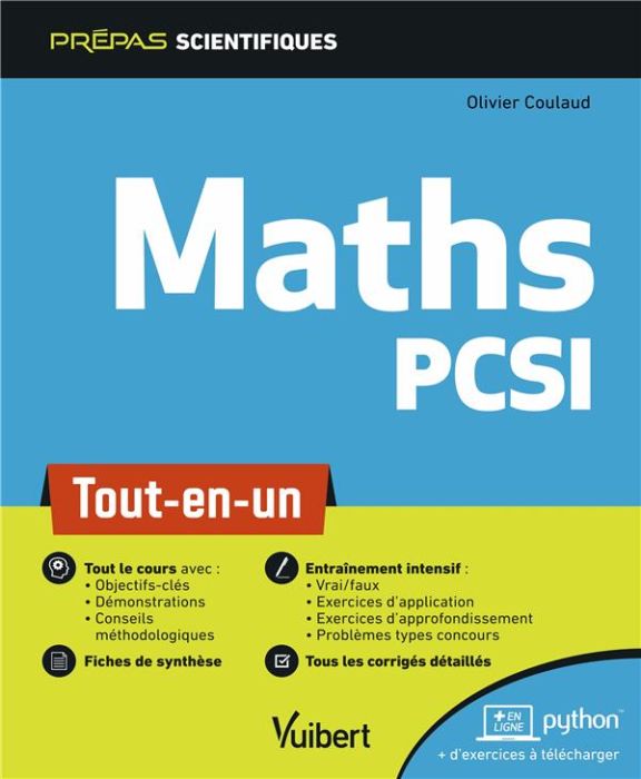 Emprunter Maths PCSI. Tout-en-un livre