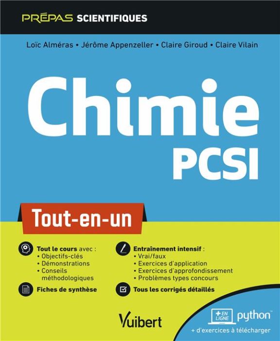 Emprunter Chimie PCSI. Tout-en-un livre