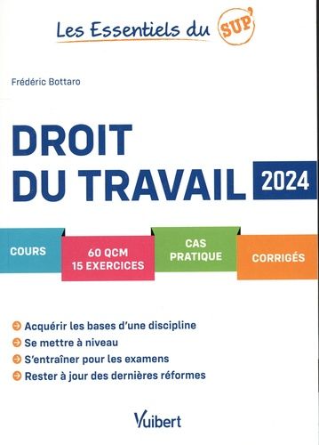 Emprunter Droit du travail. Edition 2024 livre