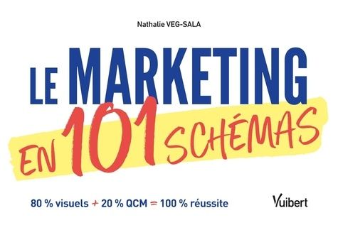 Emprunter Le marketing en 101 schémas. 80 % visuel + 20 % QCM = 100 % réussite ! livre