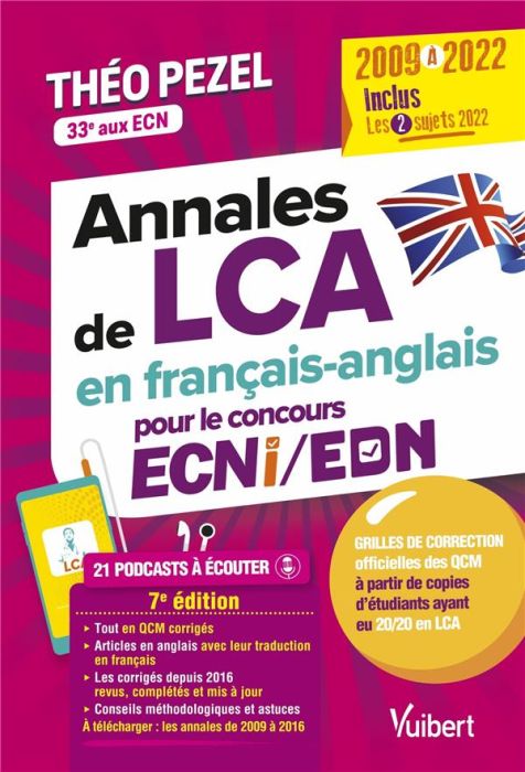 Emprunter Annales de LCA en français-anglais pour le concours ECNi/EDN. 2009 à 2022. Inclus : les 2 sujets 202 livre