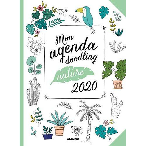 Emprunter Mon agenda doodling nature. Edition 2020 livre