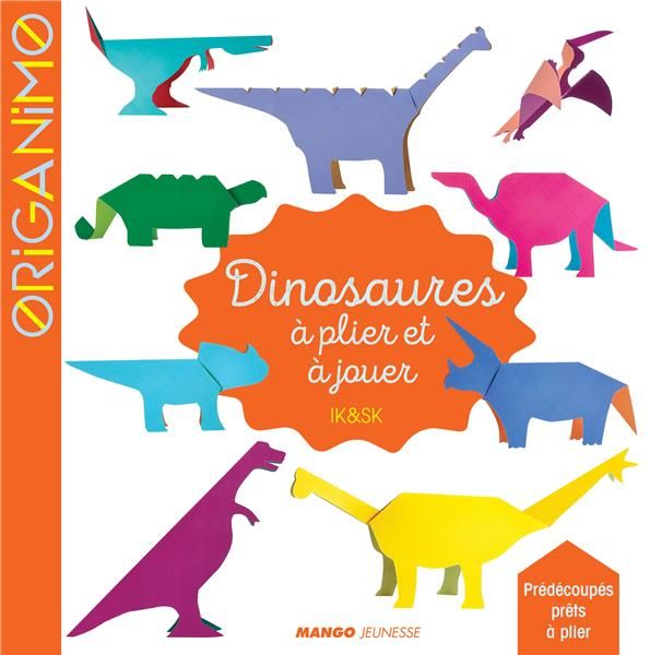 Emprunter Dinosaures à plier et à jouer livre