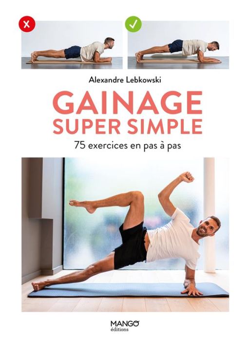 Emprunter Gainage super simple. 75 exercices en pas à pas livre