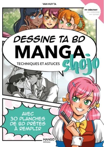 Emprunter Dessine ta BD manga shojo. Techniques et astuces livre