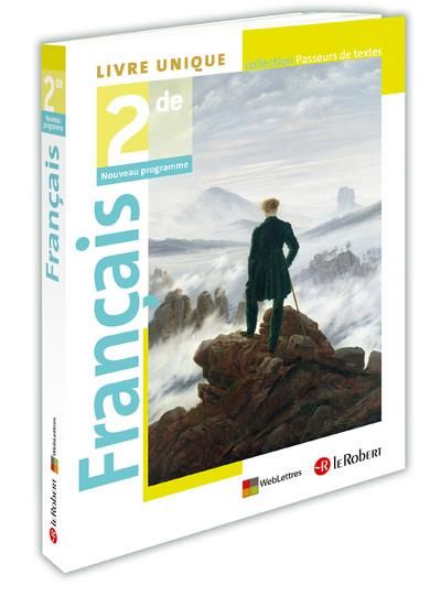 Emprunter Français 2de Passeurs de textes. Livre unique, Edition 2019 livre