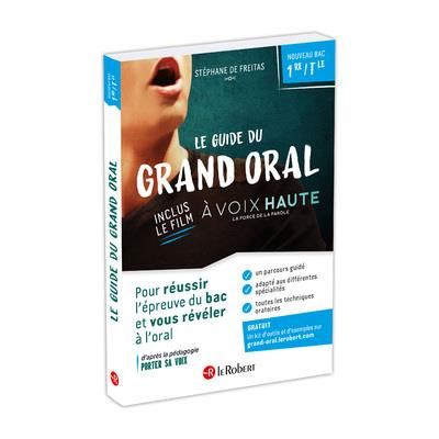 Emprunter Le guide du grand oral. Avec le film documentaire A voix haute, la force de la parole inclus livre