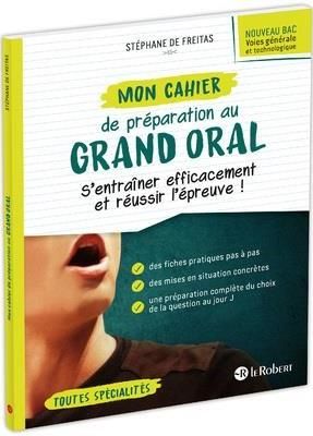 Emprunter Mon cahier de préparation au grand oral livre