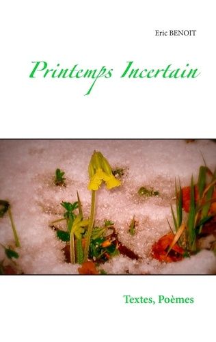 Emprunter Printemps incertain livre