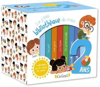 Emprunter La p'tite bibliothèque de mes 2 ans. Coffret en 6 volumes livre