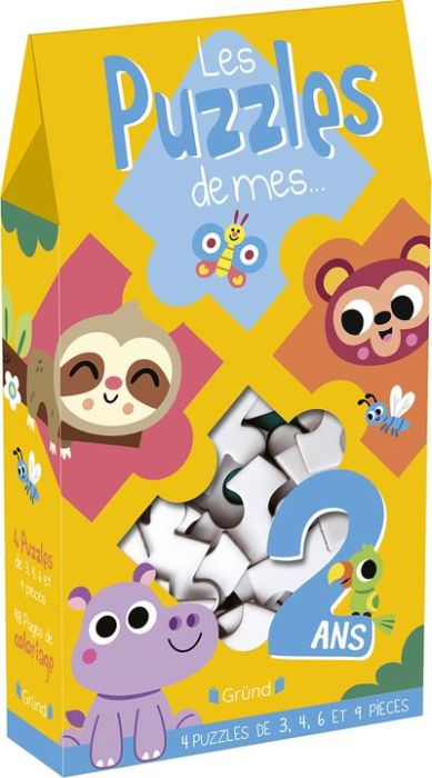 Emprunter LES PUZZLES DE MES 2 ANS livre