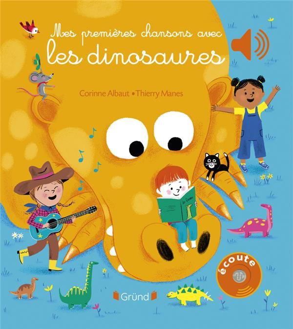 Emprunter Mes premières chansons avec les dinosaures livre