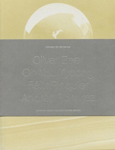 Emprunter Oliver Beer, Félix Pinquier, Andrés Ramirez, Oh You Kyeong. Pack en 4 volumes, Edition bilingue fran livre