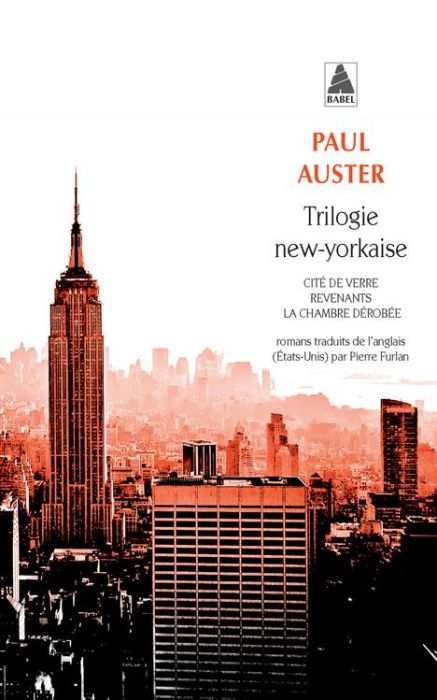 Emprunter Trilogie new-yorkaise. Cité de verre %3B Revenants %3B La chambre dérobée livre