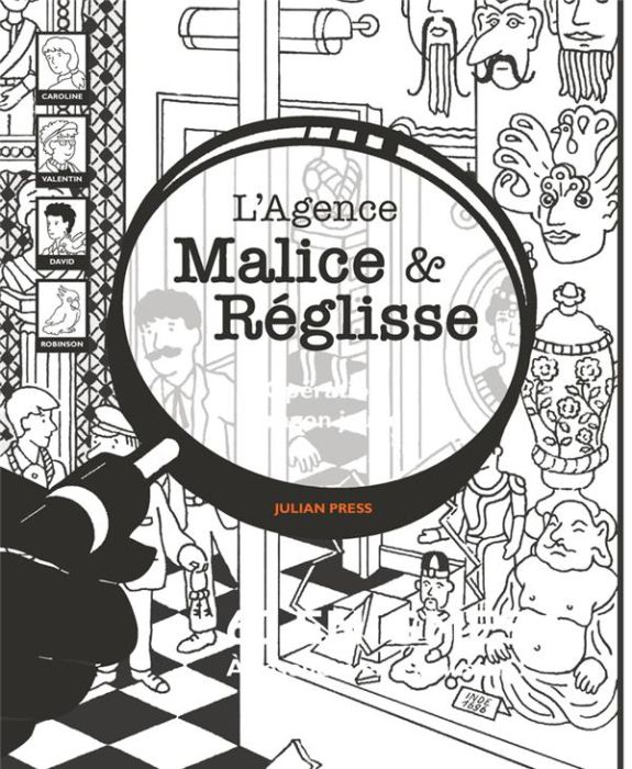 Emprunter L'agence Malice & Réglisse : Opération dragon jaune. 60 énigmes à résoudre en s'amusant livre