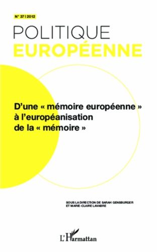 Emprunter Politique européenne N° 37, 2012 : D'une 