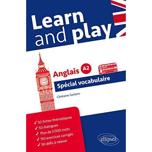 Emprunter Learn and play. Anglais A2 Spécial vocabulaire livre