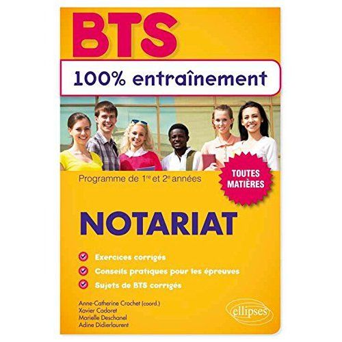 Emprunter Notariat BTS. Programme de 1re et 2e années, toutes matières livre