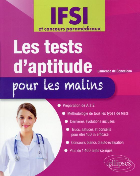 Emprunter Les tests d'aptitude pour les malins - Concours IFSI livre