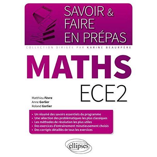 Emprunter Mathématiques ECE2 livre