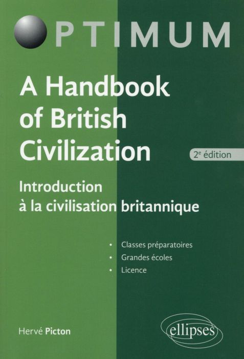 Emprunter A HANDBOOK OF BRITISH CIVILIZATION - INTRODUCTION A LA CIVILISATION BRITANNIQUE - 2E EDITION livre