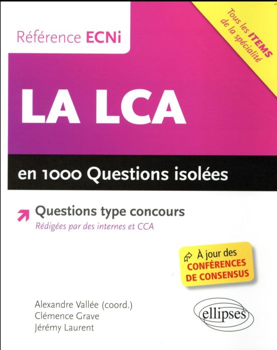 Emprunter La LCA en 1000 questions isolées conforme à lECN livre