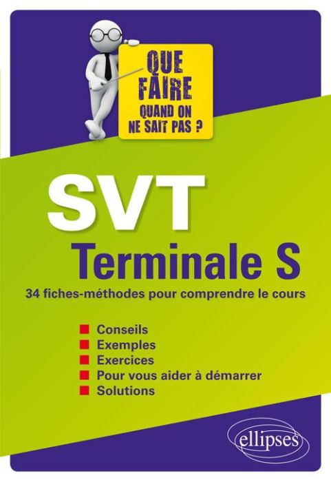 Emprunter SVT Tle S. 34 fiches-méthodes pour comprendre le cours livre