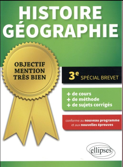 Emprunter Histoire-Géographie 3e. Spécial brevet livre