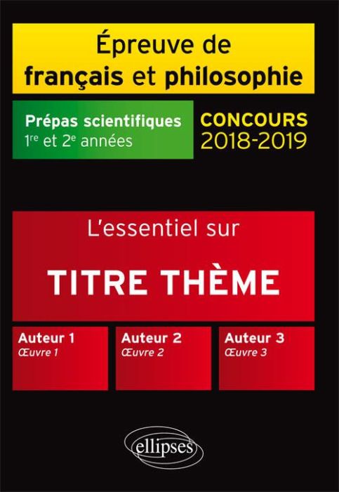 Emprunter Epreuve de français et philosophie Prépas scientifiques 1re et 2e années. L'essentiel sur l'aventure livre