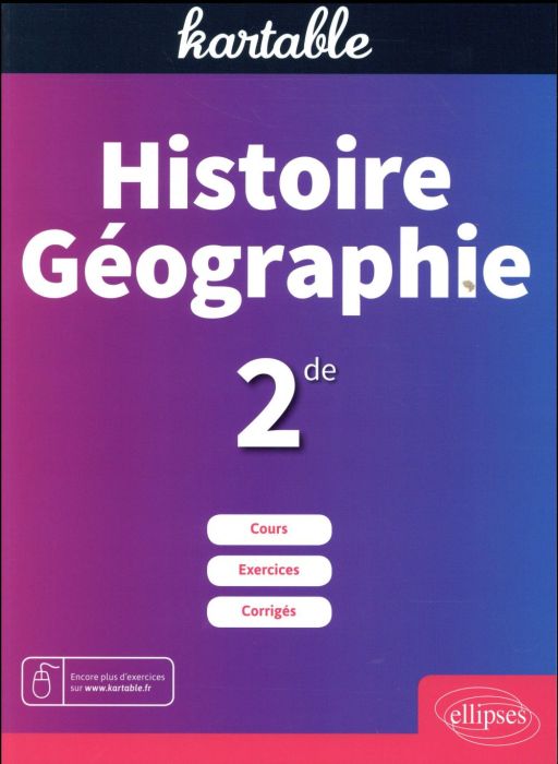 Emprunter Histoire Géographie 2de livre