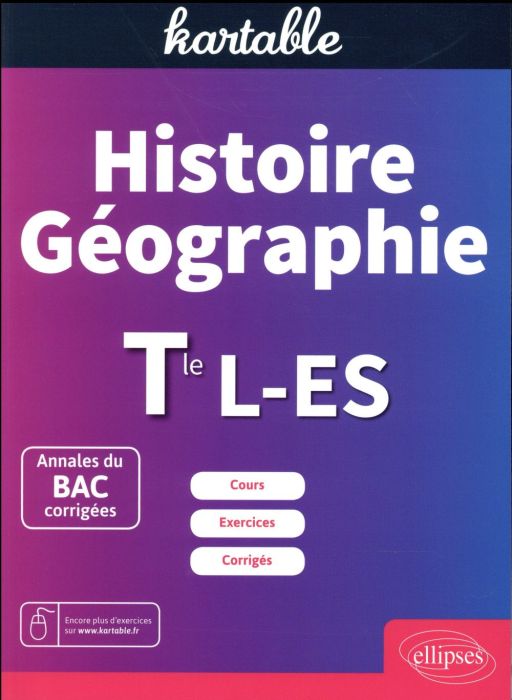 Emprunter Histoire Géographie Tle L, ES livre