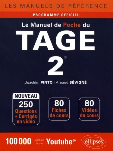 Emprunter Le manuel de poche du TAGE 2. Edition 2018 livre