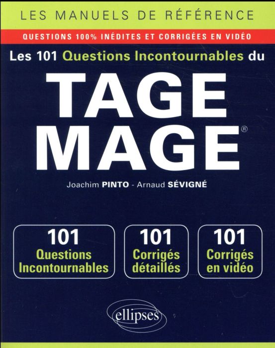 Emprunter Les 101 questions incontournables du TAGE MAGE livre