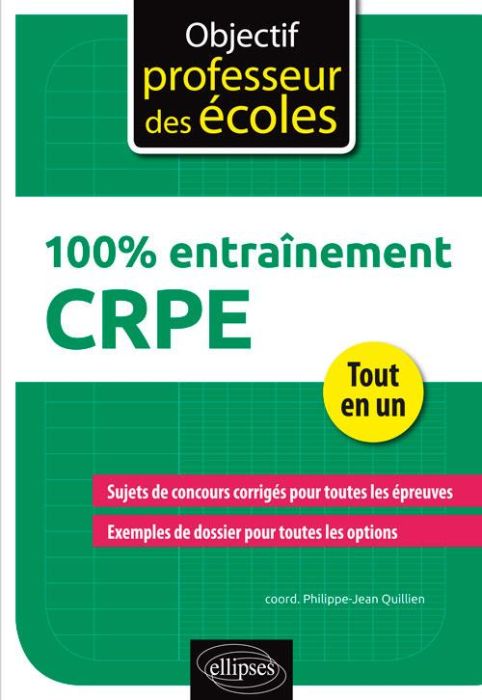 Emprunter CRPE 100% entraînement livre