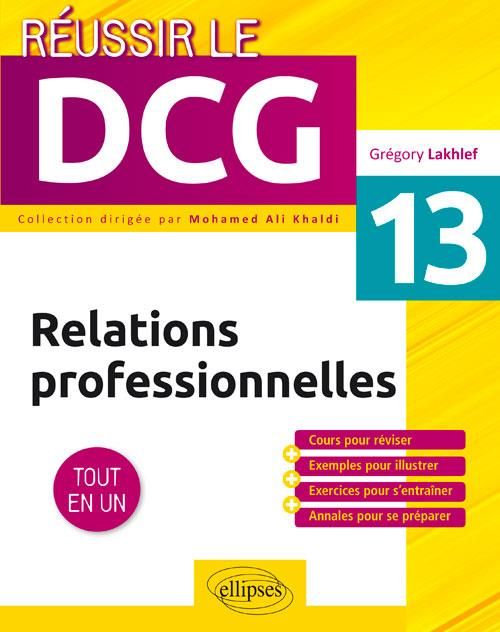 Emprunter Relations professionnelles UE13 livre