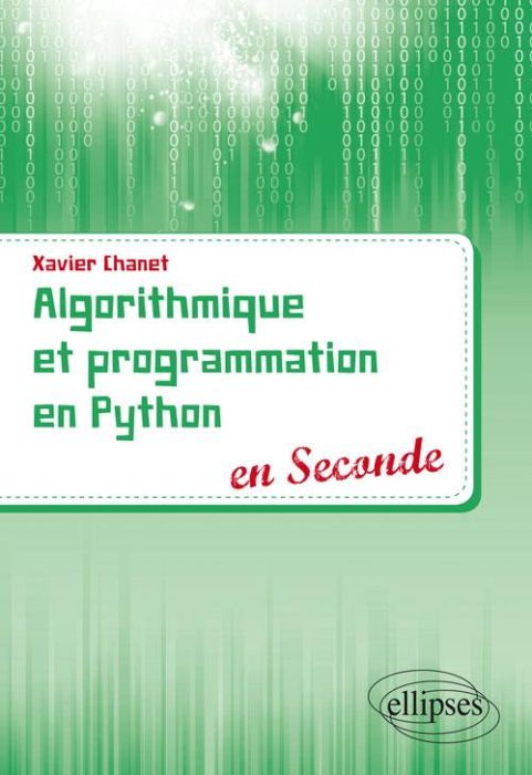 Emprunter Algorithmique et programmation en Python en Seconde livre