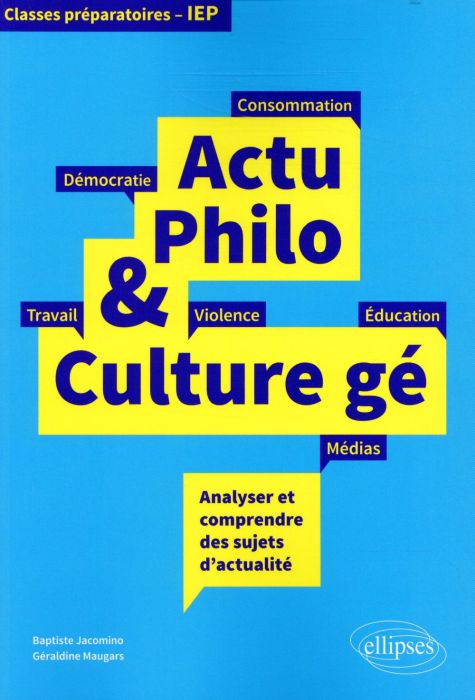 Emprunter Actu Philo & Culture gé livre