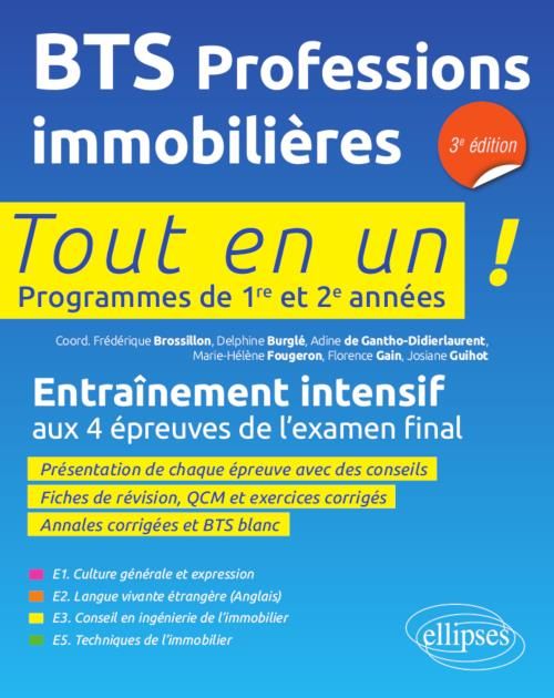 Emprunter BTS professions immobilières. 3e édition livre