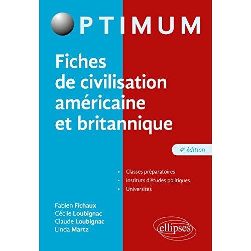 Emprunter Fiches de civilisation américaine et britannique. 4e édition livre