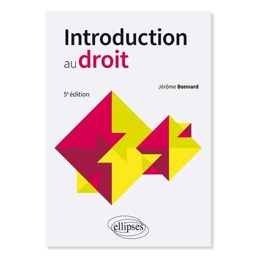 Emprunter Introduction au droit. 5e édition livre