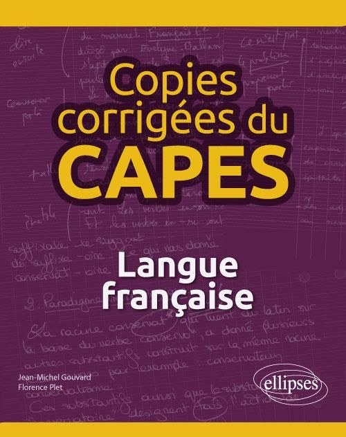 Emprunter Copies corrigées du CAPES. Langue française livre