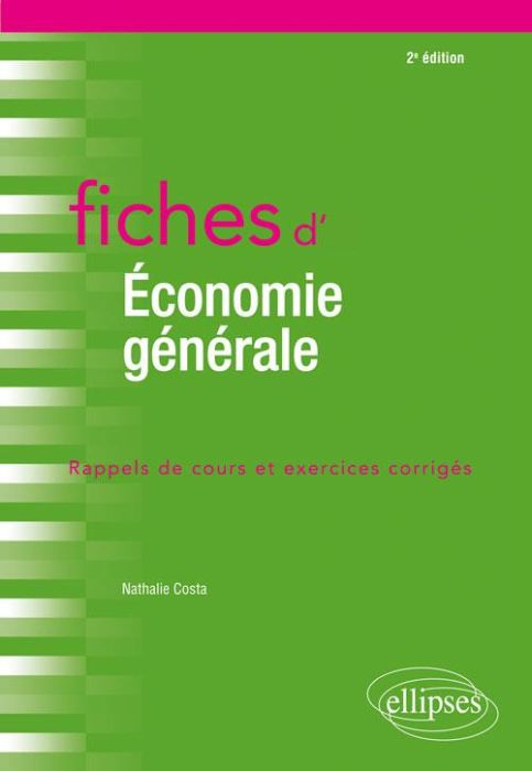 Emprunter Fiches d'économie générale. 2e édition livre