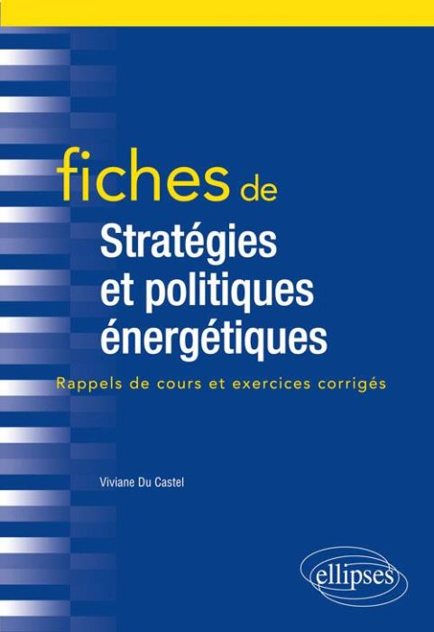 Emprunter Fiches de stratégies et politiques énergétiques livre