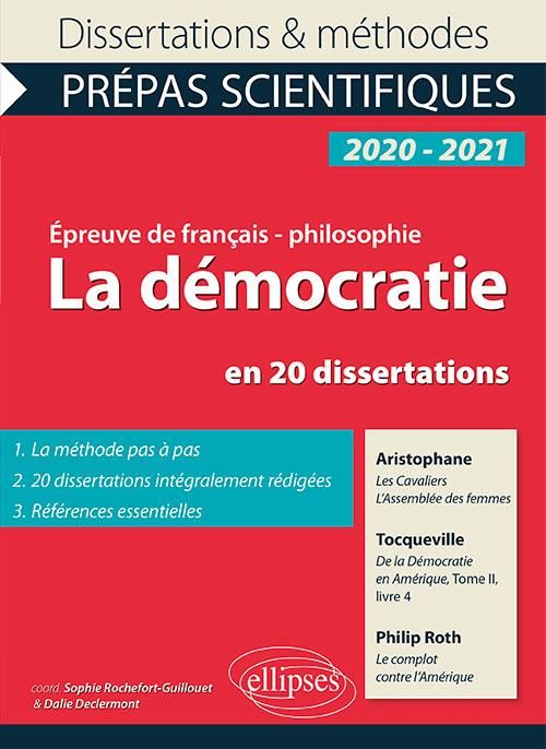 Emprunter La démocratie en 20 dissertations livre