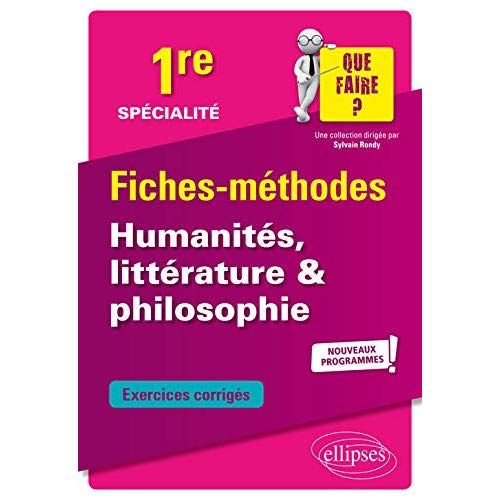 Emprunter Spécialité humanités, littérature et philosophie 1re livre